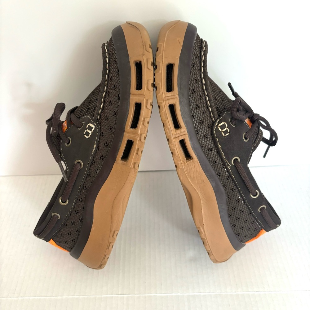 SoftScience The Fin 2.0 Men's Fishing Boating Shoes Brown Tan Lightweight Size 7 - Picture 9 of 13
